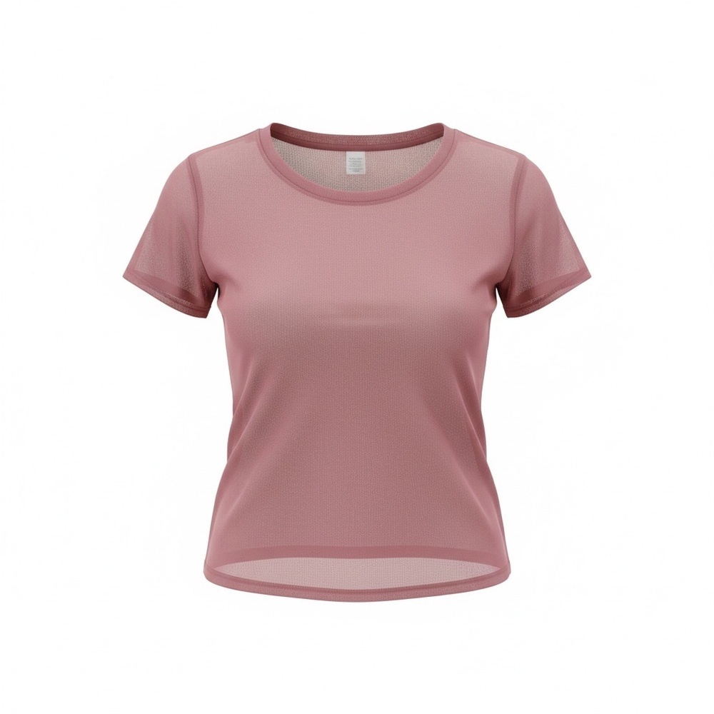 Bozzolo Dusty Rose Mesh Tee